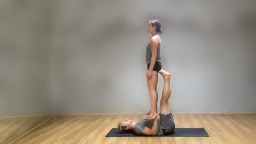 Reverse foot to hand